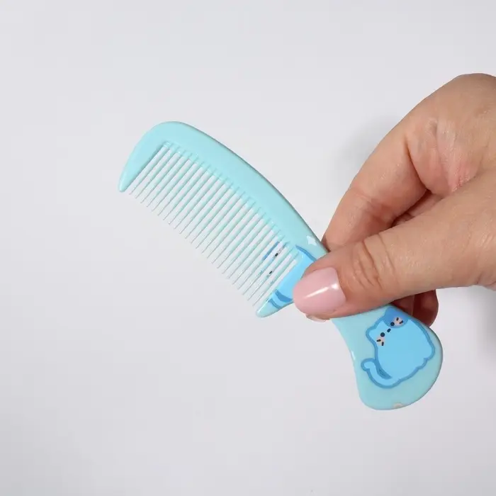 Расчёска фигурная «Детвора», 13×3.5(±1) см, и, рисунок, МИКС