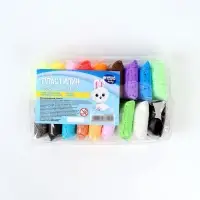 Воздушный пластилин, 18 цветов, МИКС