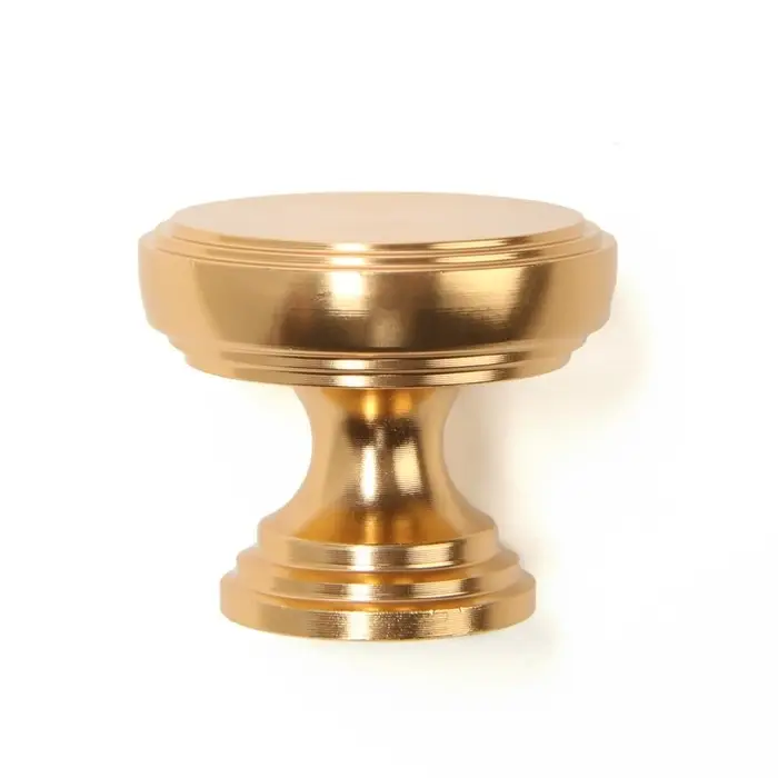 Ручка-кнопка CAPPIO PK322, d=30 мм, цвет золото