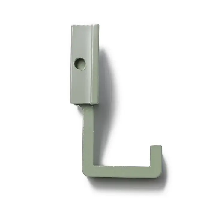 Крючок мебельный CAPPIO BASKET, однорожковый, цвет зеленый