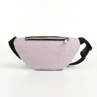 Сумка поясная детская на молнии &laquo;Выбражулька&raquo;, сиреневая