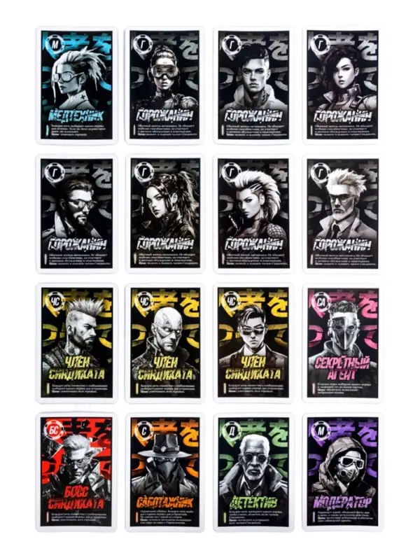 Игра настольная Десятое Королевство &laquo;Мафия. Синдикат&raquo;, с масками, 6-16 игроков, 10+