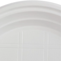 Тарелка одноразовая d=165мм, белая, КОМУС ПС 100шт/уп