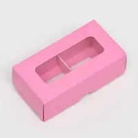 Коробка для 2 конфеты, 10.5×5.5×3.5 см