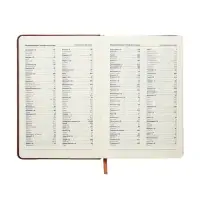 Ежедневник недатированный A5, 140 листов в клетку, кожзам, на резинке, черный срез, коричневый