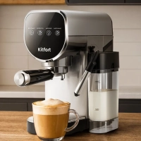 Кофеварка электрическая рожковая КТ-7692 -1360 Вт Кофеварка электрическая рожковая КТ-7692 -1360 Вт