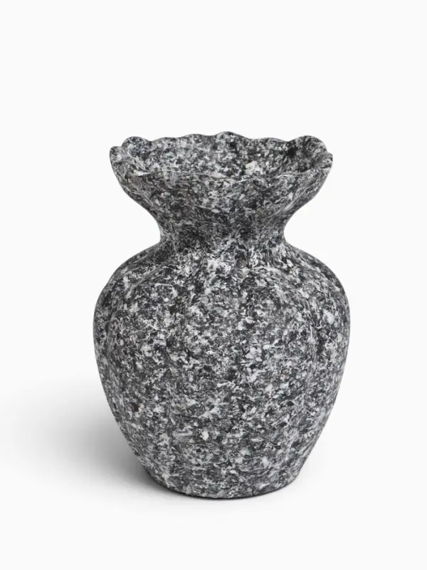 Ваза керамика настольная &laquo;Алфи&raquo; 18&times;12 см, серый