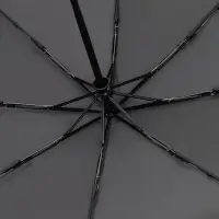 Зонт складной Smooth Move с плавным закрытием, серый