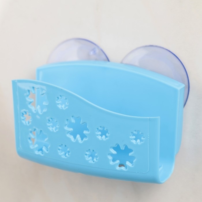 Подставка под губку на присосках, пластик, МИКС Подставка под губку на присосках, пластик, МИКС