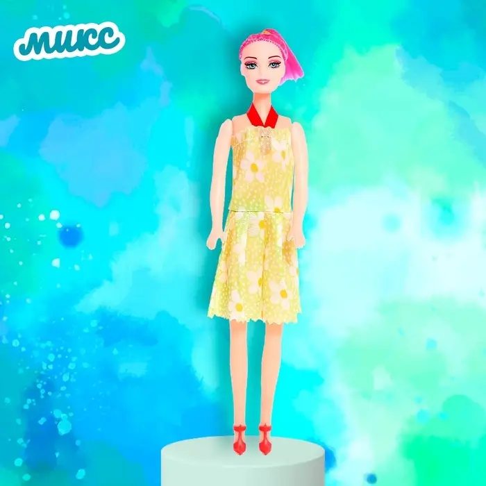 Кукла-модель «Оленька» в вечернем платье, МИКС Кукла-модель «Оленька» в вечернем платье, МИКС