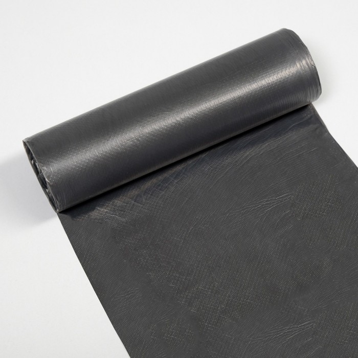 Мешки для мусора в рулоне  Мешки для мусора в рулоне "UPAK LAND" 120 л ,черные, ПНД,толщина 12 мкм, 67 х 105 см. 10 шт.