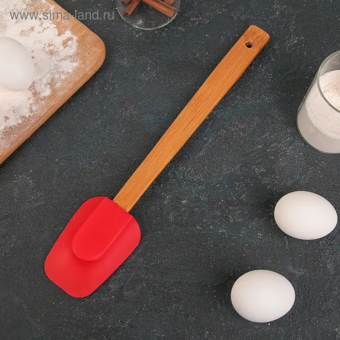 Лопатка Доляна «Домашний помощник», 30,5 см, цвет МИКС Лопатка Доляна «Домашний помощник», 30,5 см, цвет МИКС