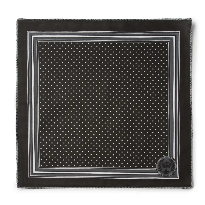 Платки носовые мужские &laquo;Этель&raquo;, 30&times;30 см, набор 12 шт., хлопок 100%, рисунок МИКС, чёрные
