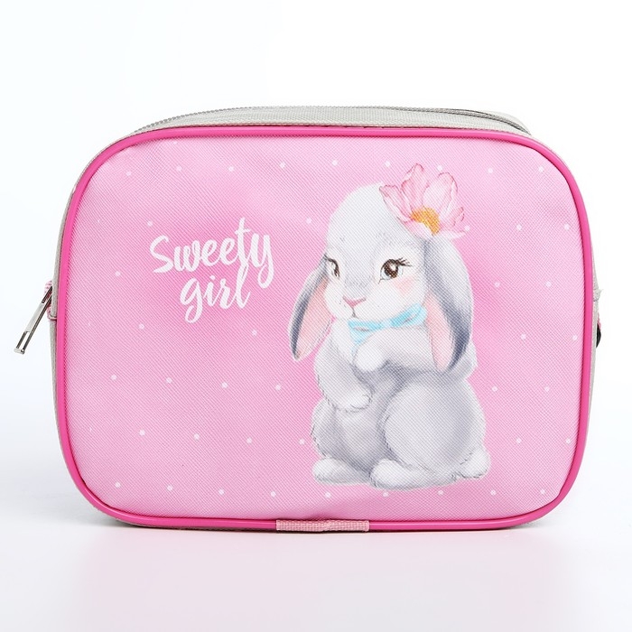 Сумка детская для девочки через плечо Сумка детская для девочки через плечо "Крольчонок" 17х13х5 см