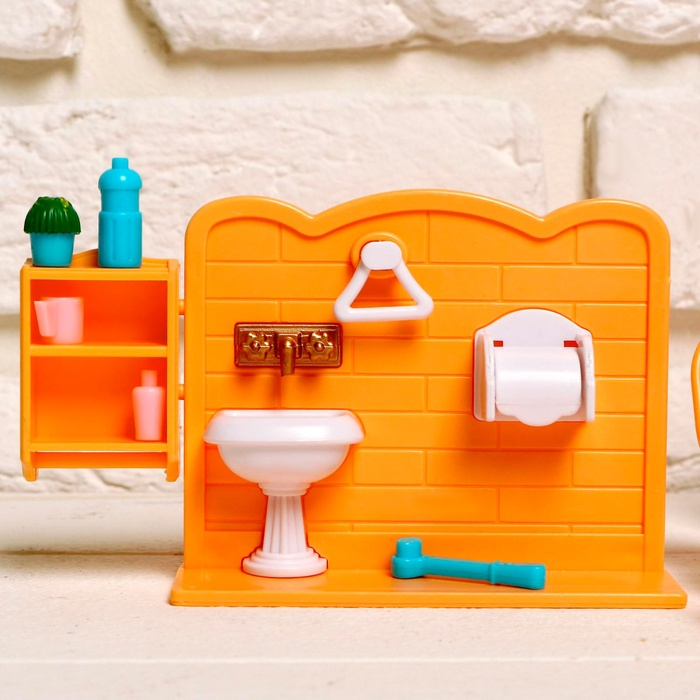 Набор мебели «Ванная комната» для зверей