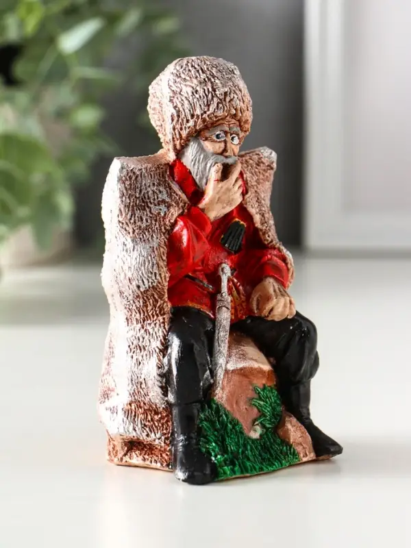 Фигурка гипс &laquo;Дух гор&raquo;, 12.3&times;7&times;6.5 см, красный