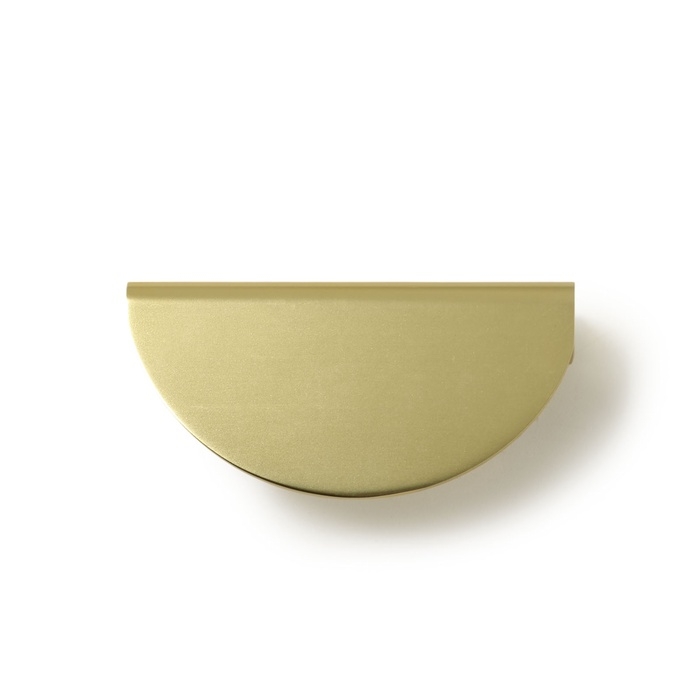 Ручка скоба CAPPIO H001GP полукруг, алюминий, L=50 мм, м/о 32 мм., цвет золото Ручка скоба CAPPIO H001GP полукруг, алюминий, L=50 мм, м/о 32 мм., цвет золото