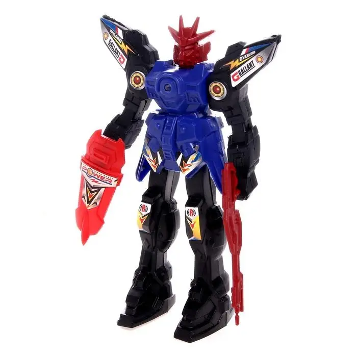 Фигурка робот «Воин» со световым эффектом, работает от батареек