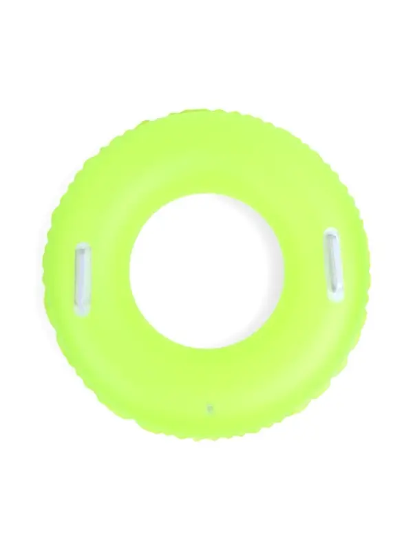 Круг для плавания с ручками 75 см, цвет желтый