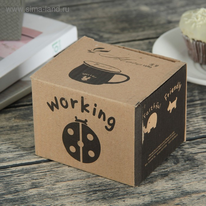 Кружка керамическая &laquo;Мечты&raquo;, 250 мл, рисунок и цвет МИКС