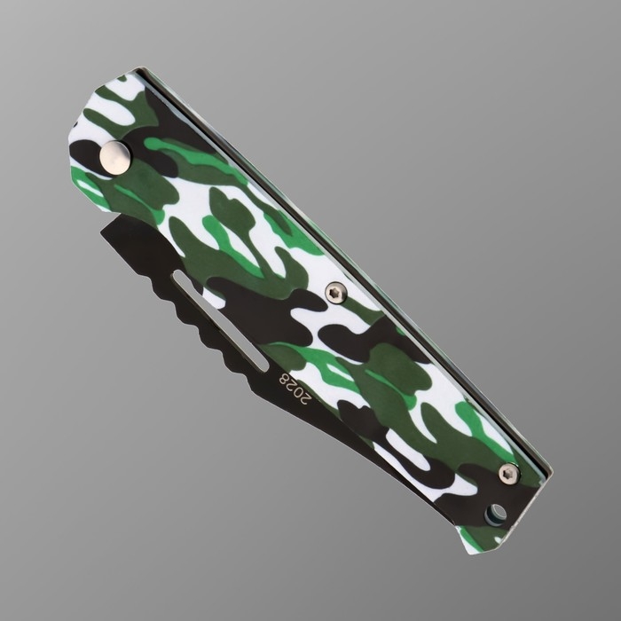 Нож складной Нож складной "Снайпер" 18,7см, клинок 82мм/2мм, камуфляж