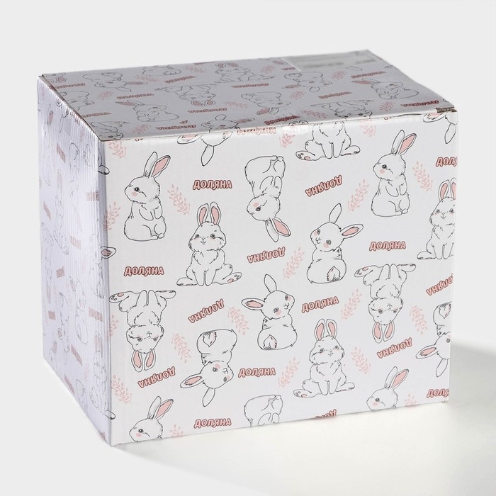 Конфетница Доляна «Зайка», 650 мл, 21,5×15,5×16,5 см Конфетница Доляна «Зайка», 650 мл, 21,5×15,5×16,5 см