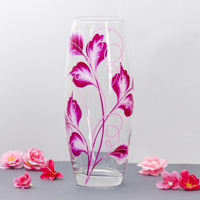 Ваза  Flora   Ваза  Flora  "Волшебный Плющ"  d-7,5 см 10х26 см МИКС