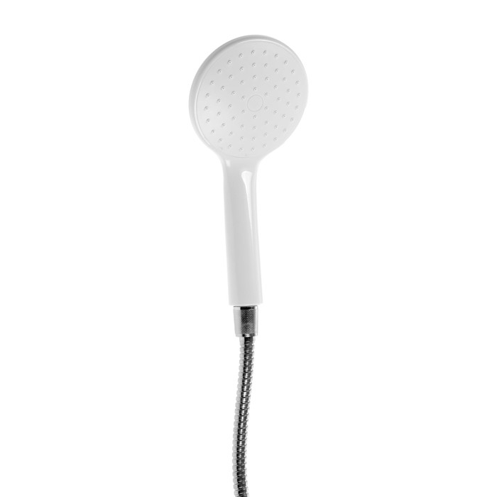 Смеситель для ванны ZEIN Z3415, картридж 35 мм, с душевым набором, цинк, белый/хром Смеситель для ванны ZEIN Z3415, картридж 35 мм, с душевым набором, цинк, белый/хром