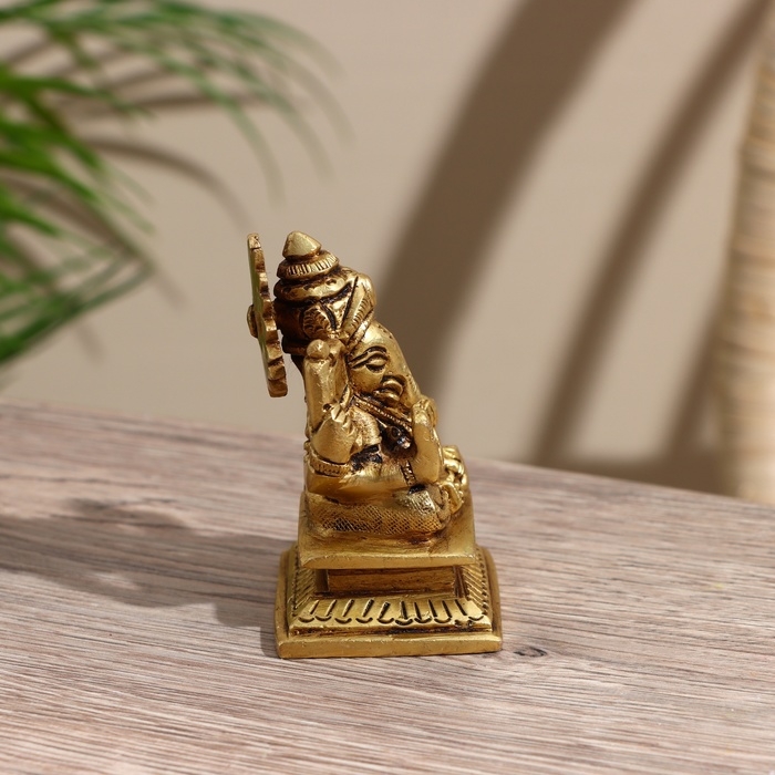 Сувенир Сувенир "Ганеша" латунь 7 см