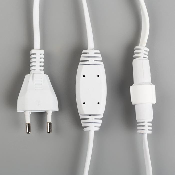 Гирлянда «Занавес» 2 × 3 м, IP44, УМС, белая нить, 760 LED, свечение белое, 220 В Гирлянда «Занавес» 2 × 3 м, IP44, УМС, белая нить, 760 LED, свечение белое, 220 В