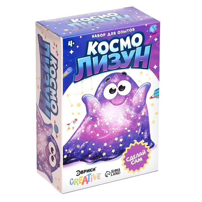 Опыты для детей «Космо лизун» Опыты для детей «Космо лизун»