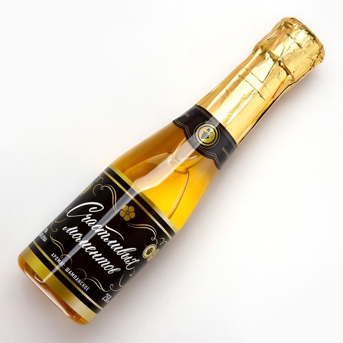 Гель для душа во флаконе шампанское «Счастливых моментов!», 250 мл, аромат шампанского, Новый Год Гель для душа во флаконе шампанское «Счастливых моментов!», 250 мл, аромат шампанского, Новый Год