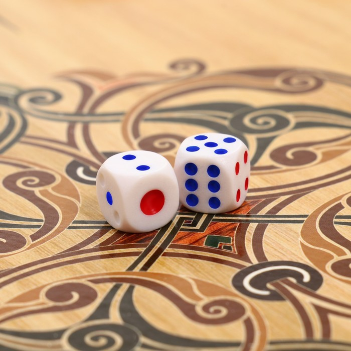 Нарды деревянные большие, настольная игра Нарды деревянные большие, настольная игра "Герб России", 50 х 50 см, с шашками