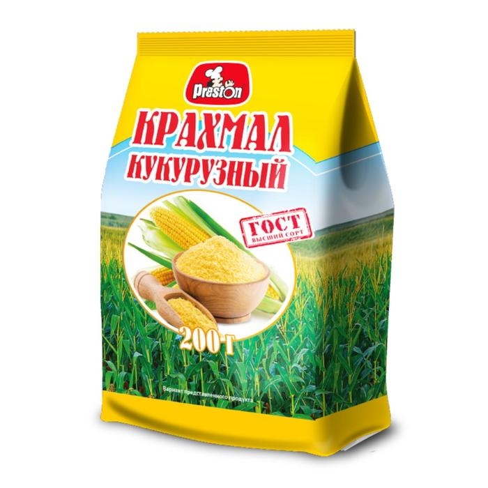 Крахмал кукурузный «Preston», 200 г Крахмал кукурузный «Preston», 200 г