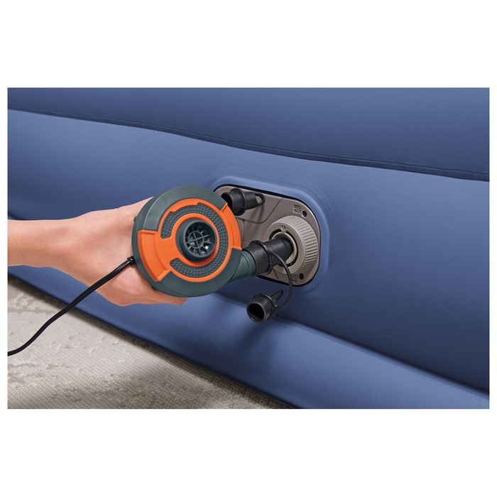 Кровать надувная Queen 203 х 152 х 56 см со встроенным электронасосом 67614 Кровать надувная Queen 203 х 152 х 56 см со встроенным электронасосом 67614