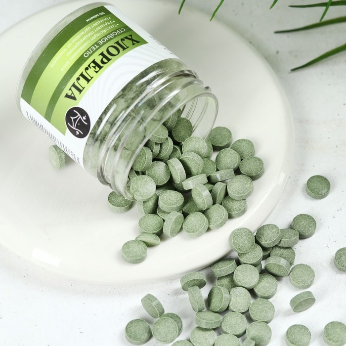 Хлорелла в таблетках, снижение веса и очищение орагнизма, 200 шт. Хлорелла в таблетках, снижение веса и очищение орагнизма, 200 шт.