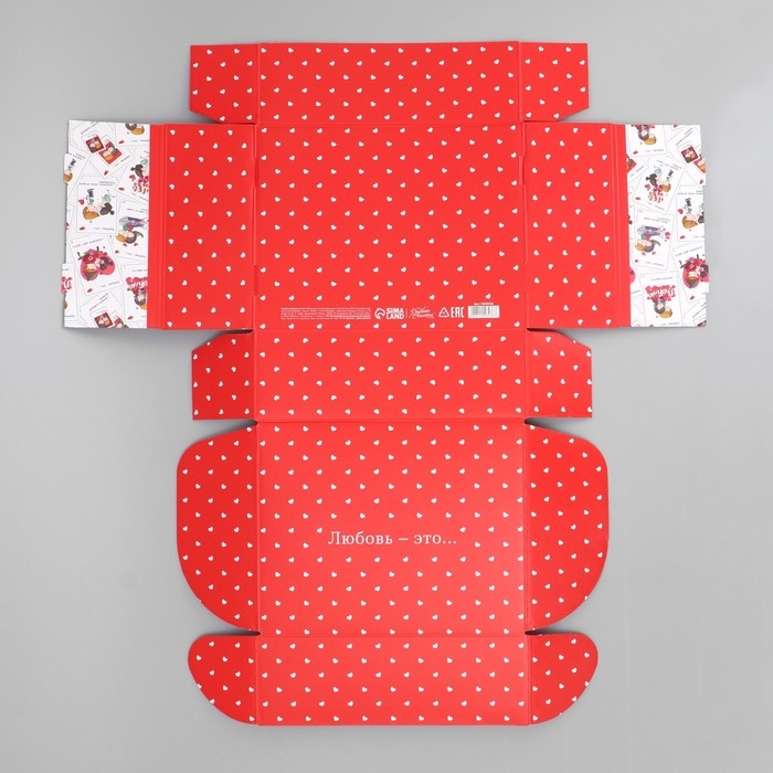 Коробка подарочная складная, упаковка, «Любовь», 27 х 21 х 9 см Коробка подарочная складная, упаковка, «Любовь», 27 х 21 х 9 см