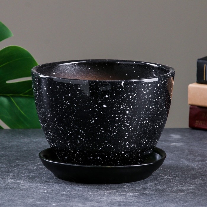 Горшок цветочный Гранит 1,65 л Горшок цветочный Гранит 1,65 л