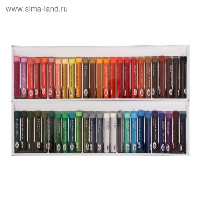 Пастель масляная, набор 50 цветов, Гамма Пастель масляная, набор 50 цветов, Гамма "Студия", d-8мм, l-65мм, в картонной коробке