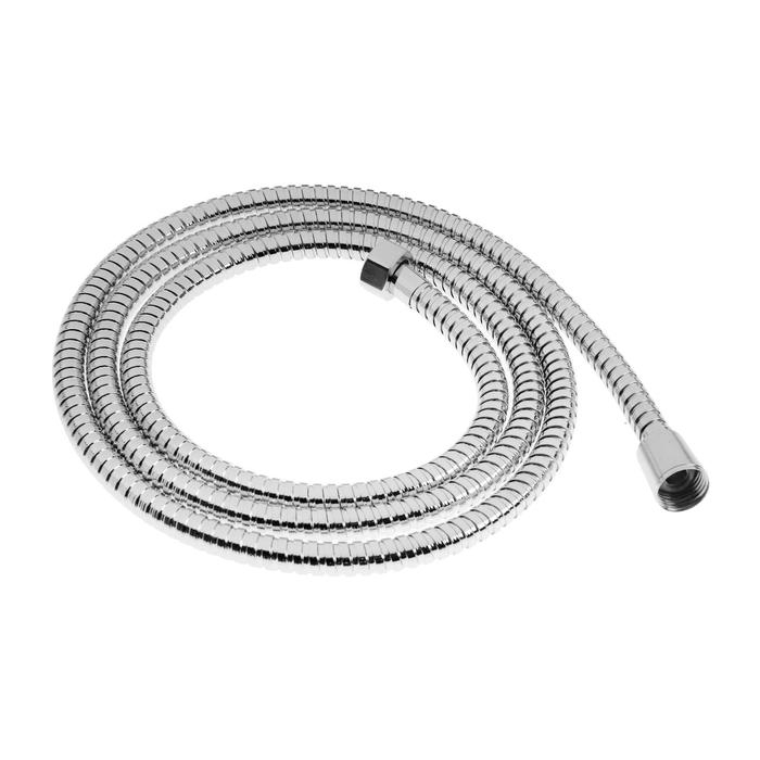 Душевой шланг ZEIN Z19PS, 200 см, цинковые гайки 1/2 Душевой шланг ZEIN Z19PS, 200 см, цинковые гайки 1/2", запрессовочная втулка латунь, хром