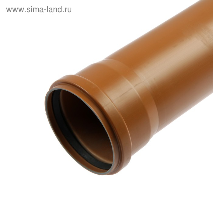 Труба канализационная FLEXTRON, наружная, d=110 мм, толщина 3.2 мм, 2000 мм Труба канализационная FLEXTRON, наружная, d=110 мм, толщина 3.2 мм, 2000 мм