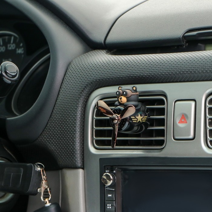 Ароматизатор в воздуховод, Мишка пилот, 5 ароматов Ароматизатор в воздуховод, Мишка пилот, 5 ароматов