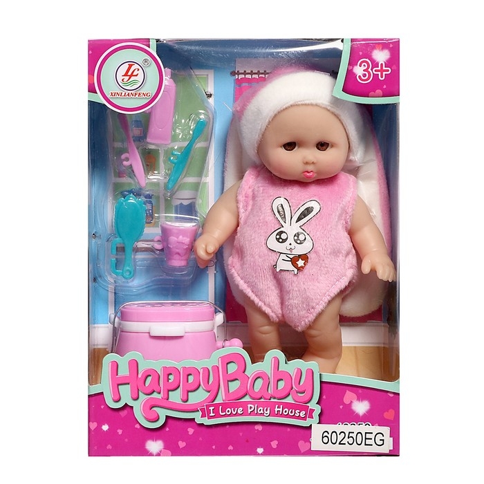 Пупс «Малыш» с аксессуарами, МИКС Пупс «Малыш» с аксессуарами, МИКС