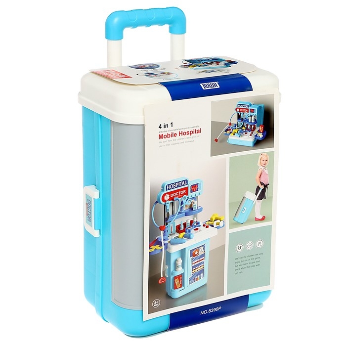 Игровой набор «Доктор» в чемоданчике, с аксессуарами Игровой набор «Доктор» в чемоданчике, с аксессуарами