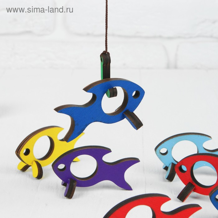 Игра «Поймай-ка. Рыбки», удочка с крючком Игра «Поймай-ка. Рыбки», удочка с крючком