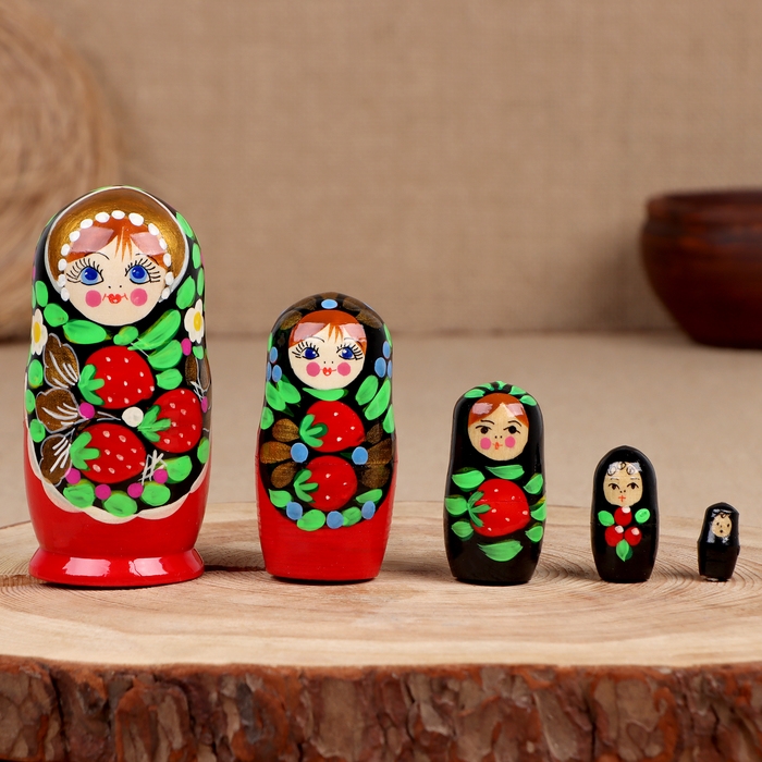 Матрёшка  Матрёшка "Наталья", 12 см, 5-кукольная