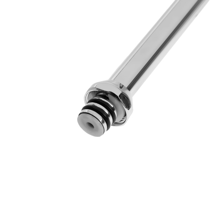 Излив для смесителя ZEIN, 3/4 Излив для смесителя ZEIN, 3/4", гибкий, аэратор с регулировкой потока, нержавеющая сталь