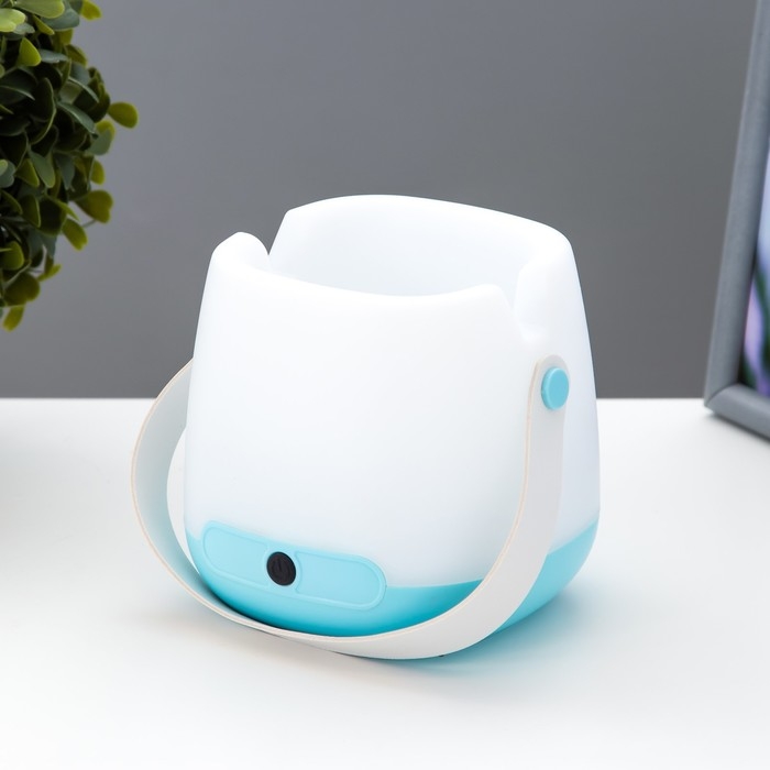 Настольная лампа сенсорная   Настольная лампа сенсорная  "Ланди" LED 4Вт от батареек МИКС 10,5х10,5х11 см RISALUX