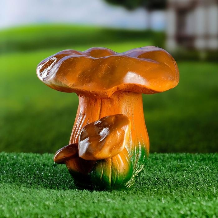 Садовая фигура  Садовая фигура "Гриб лисички" 17см