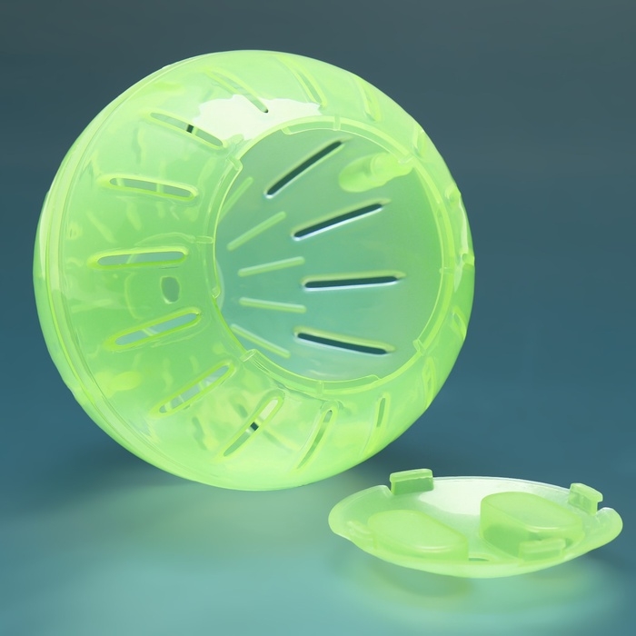 Шар для грызунов 12 см, зелёный Шар для грызунов 12 см, зелёный